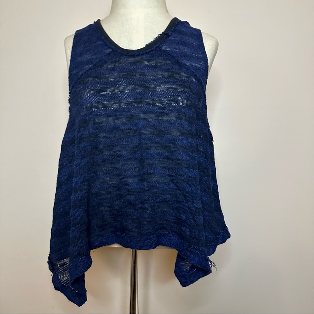 We the Free blue tank top size S